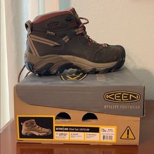 Keen Detroit Mid (Steel Toe) Boots